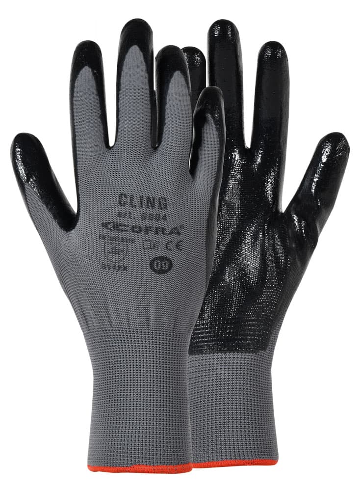 CLING DOZ/PAIO (GRIGIO/NERO) — 1 Dutzend (12 Paar)