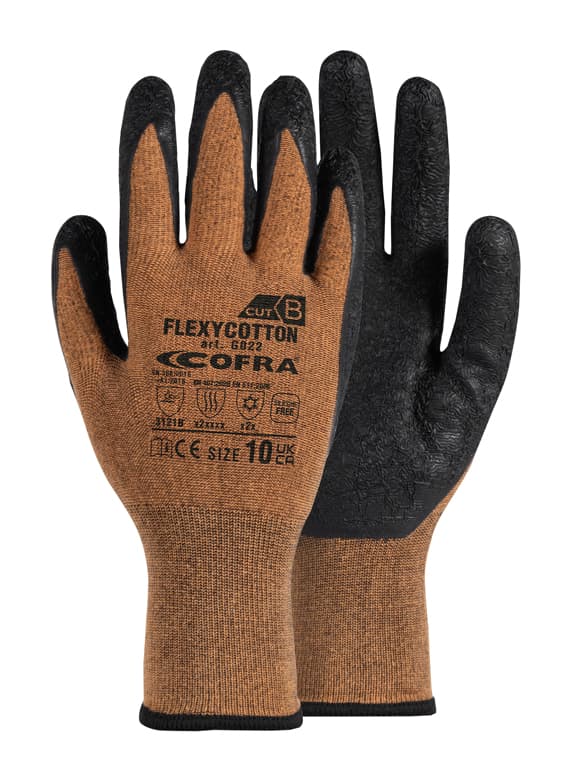 FLEXYCOTTON DOZ/PAIO (RUG/NER) — 1 Dutzend (12 Paar)