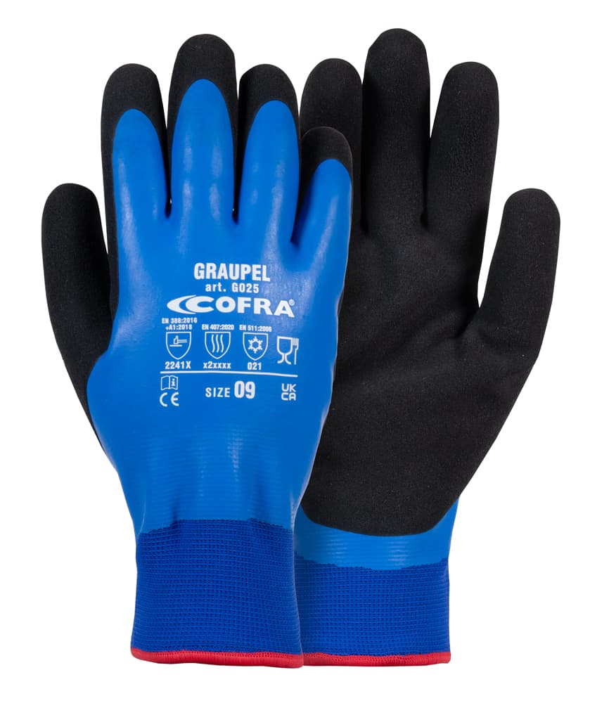 GRAUPEL CRT/PAIO (AZZURR/NERO) — 10 Dutzend (120 Paar)