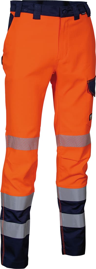 GUATIRE(02 ARANCIO FLUO/NAVY)