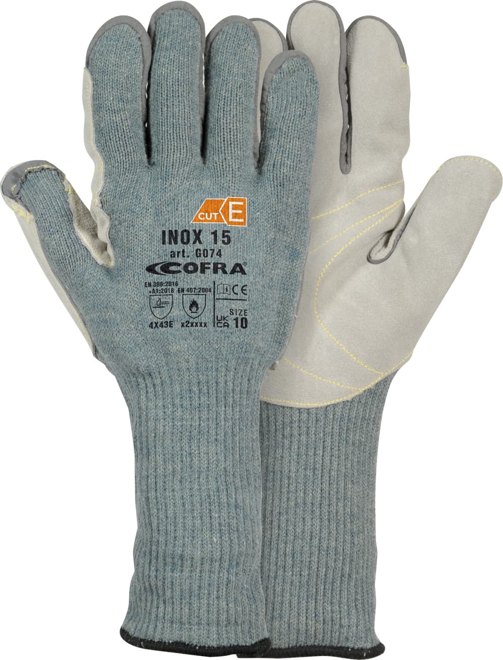 INOX 15 DOZ/PAIO (VERDE/NEUTR) — 15 Dutzend (180 Paar)