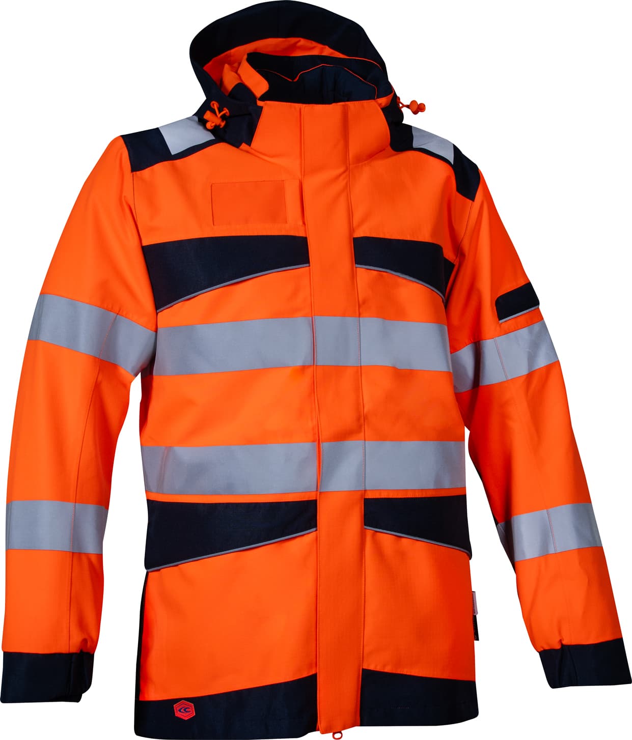 KIRKHOLM (02 ARANCIO FLUO/NAVY