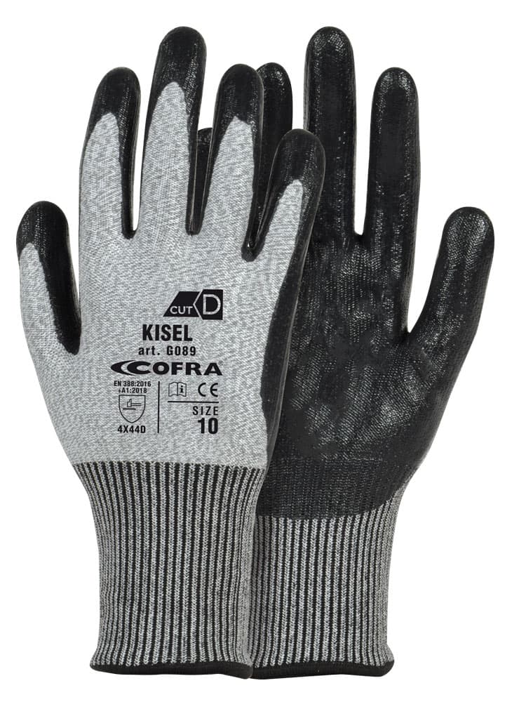 KISEL DOZ/PAIO (GRIGIO/NERO) — 1 Dutzend (12 Paar)