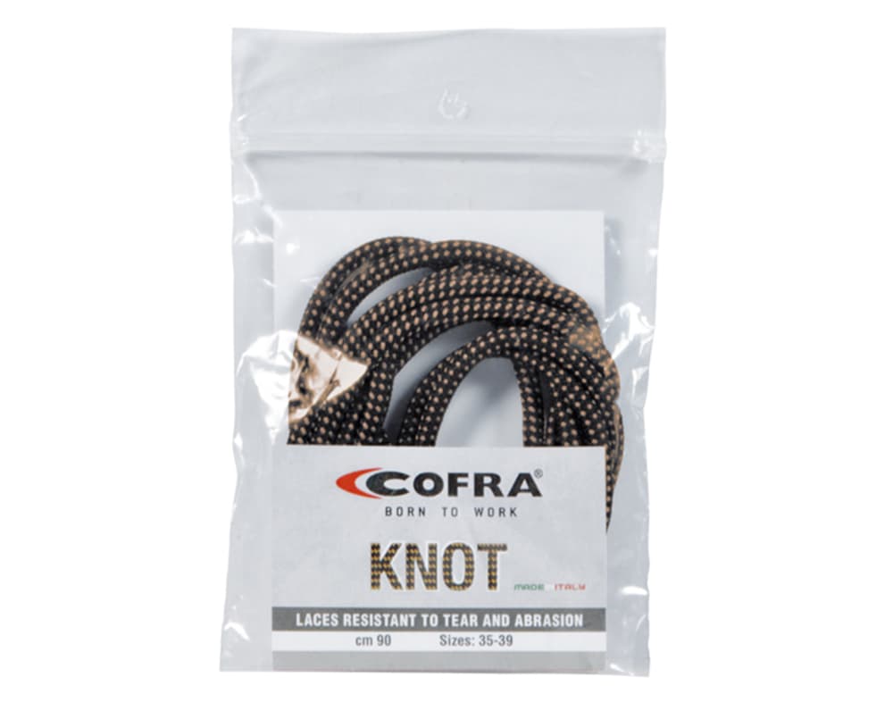 KNOT NERO/COGNAC CM.90