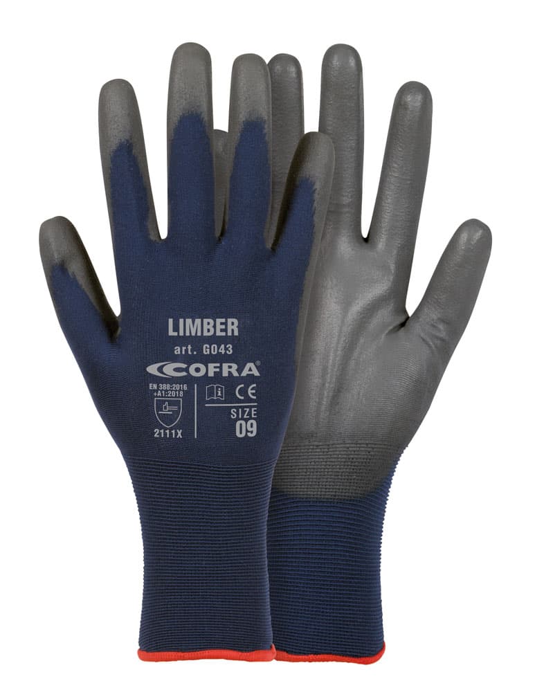 LIMBER DOZ/PAIO (NAVY/GRIGIO) — 1 Dutzend (12 Paar)