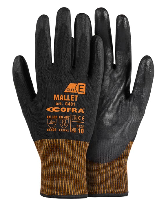 MALLET CRT/PAIO (NERO/NERO) — 20 Dutzend (240 Paar)
