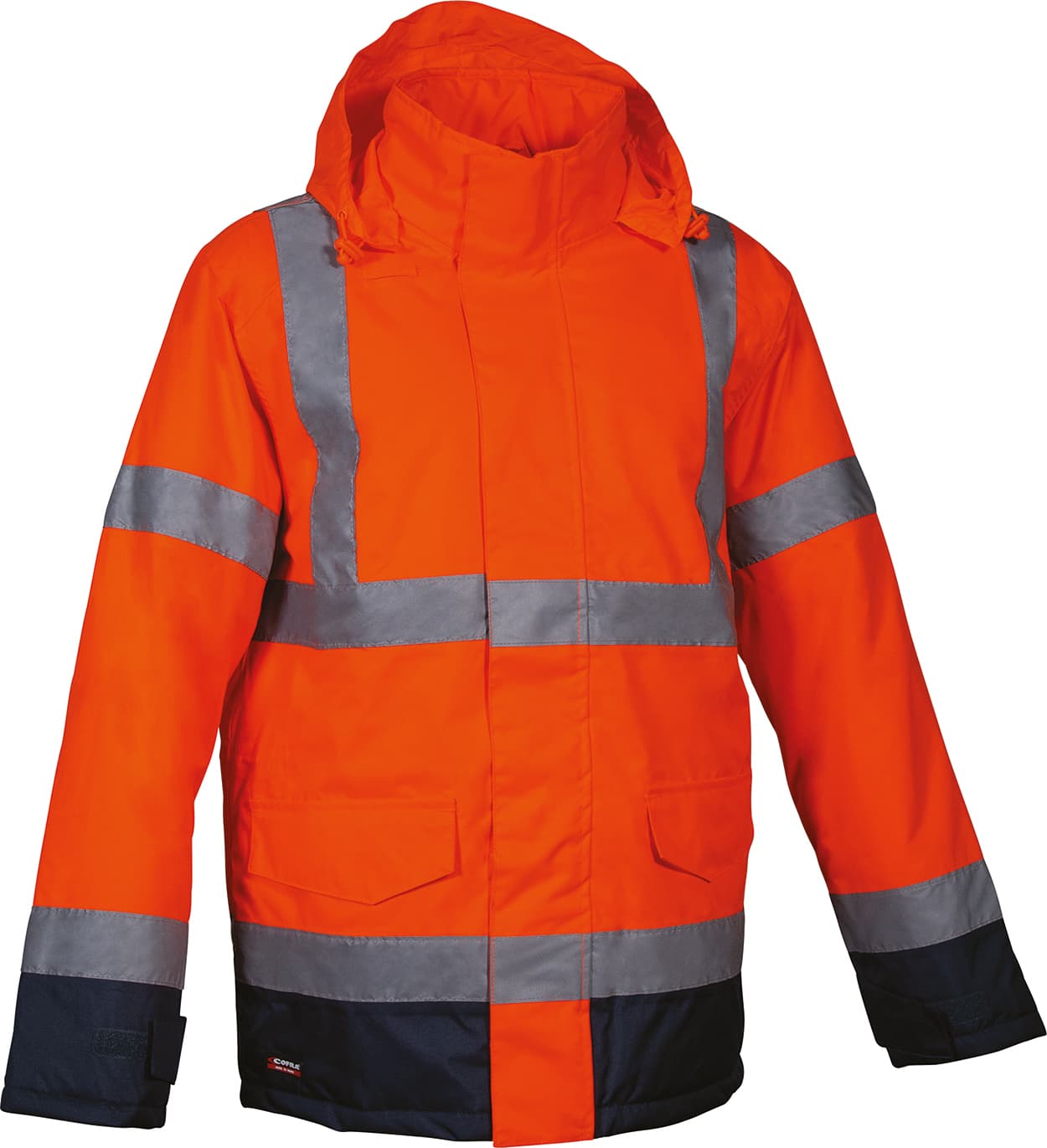 NAMSOS (02 ARANCIO FLUO/NAVY)