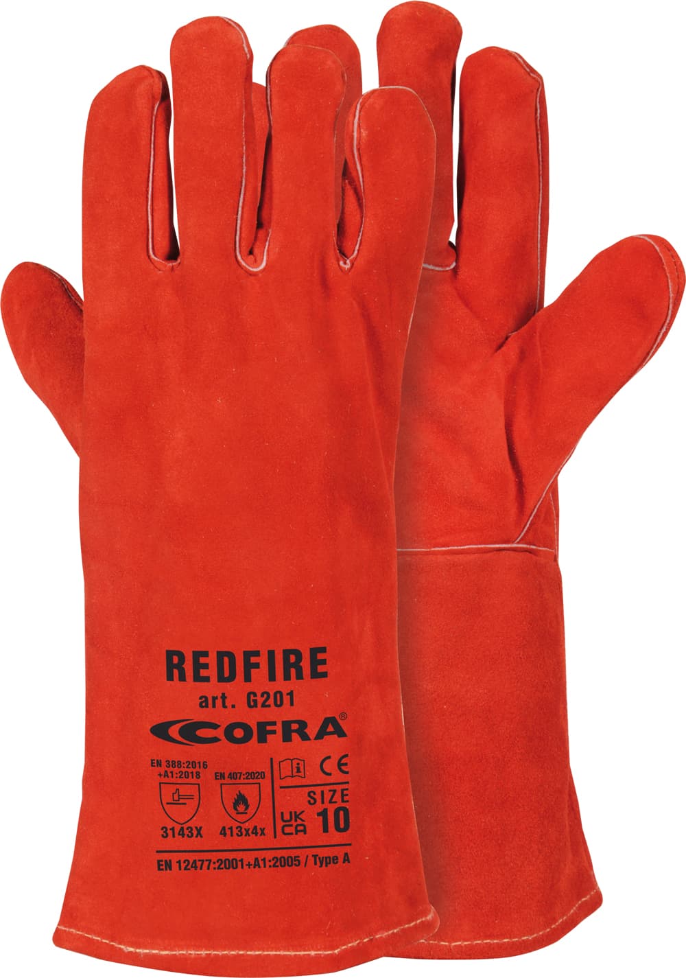 REDFIRE DOZ/DOZ (ROSSO) — 1 Dutzend (12 Paar)