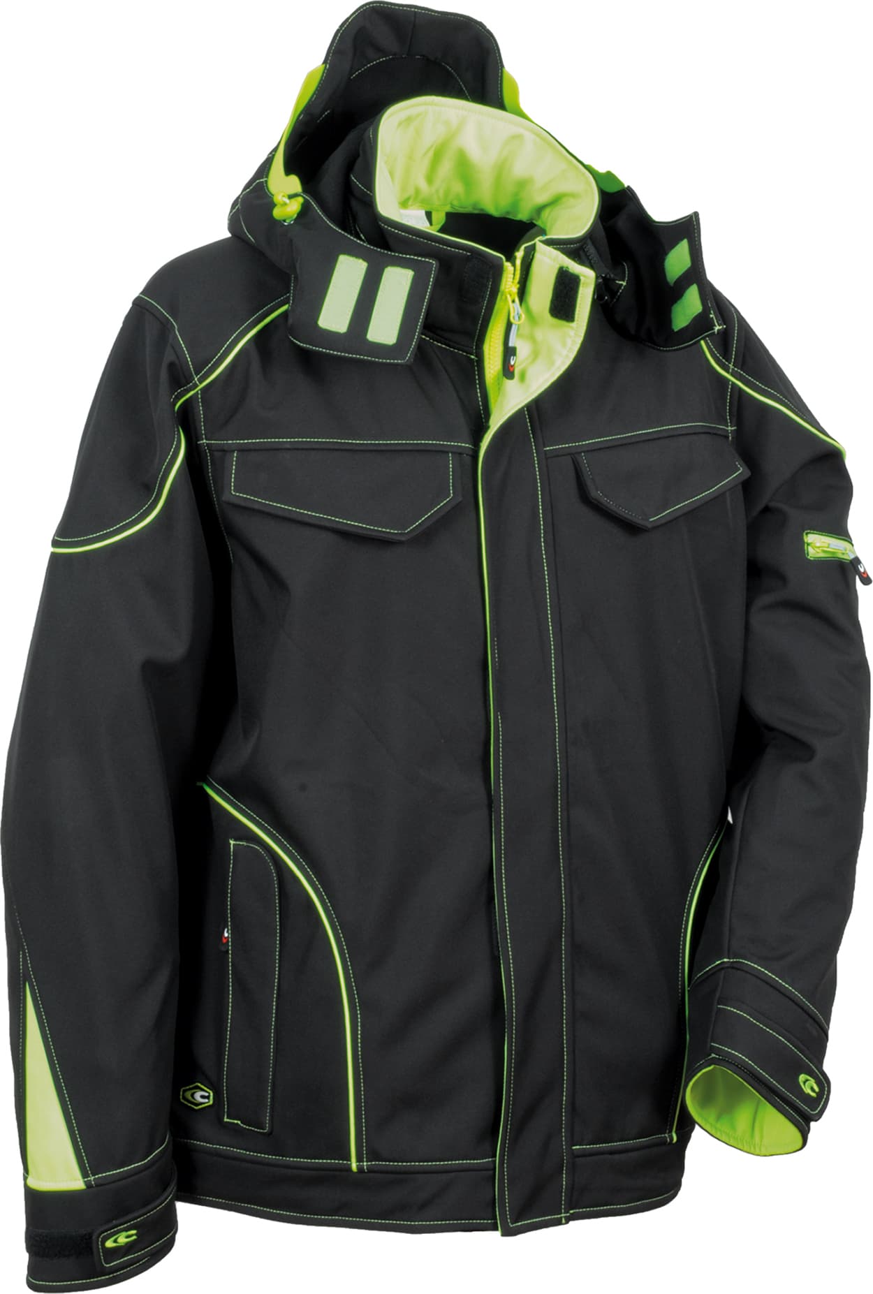 TECKA (05 NERO/LIME)
